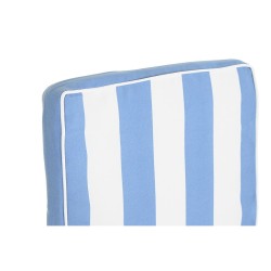 Chair cushion DKD Home Decor White Sky blue 42 x 4 x 115 cm