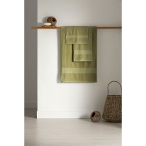 Bathroom towel Paduana Green 100% cotton 500 g/m² 50 x 100 cm