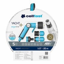 Schlauch-Set mit Zubehör Cellfast Yacht PVC 20 m Ø 12,5 mm Ausziehbar