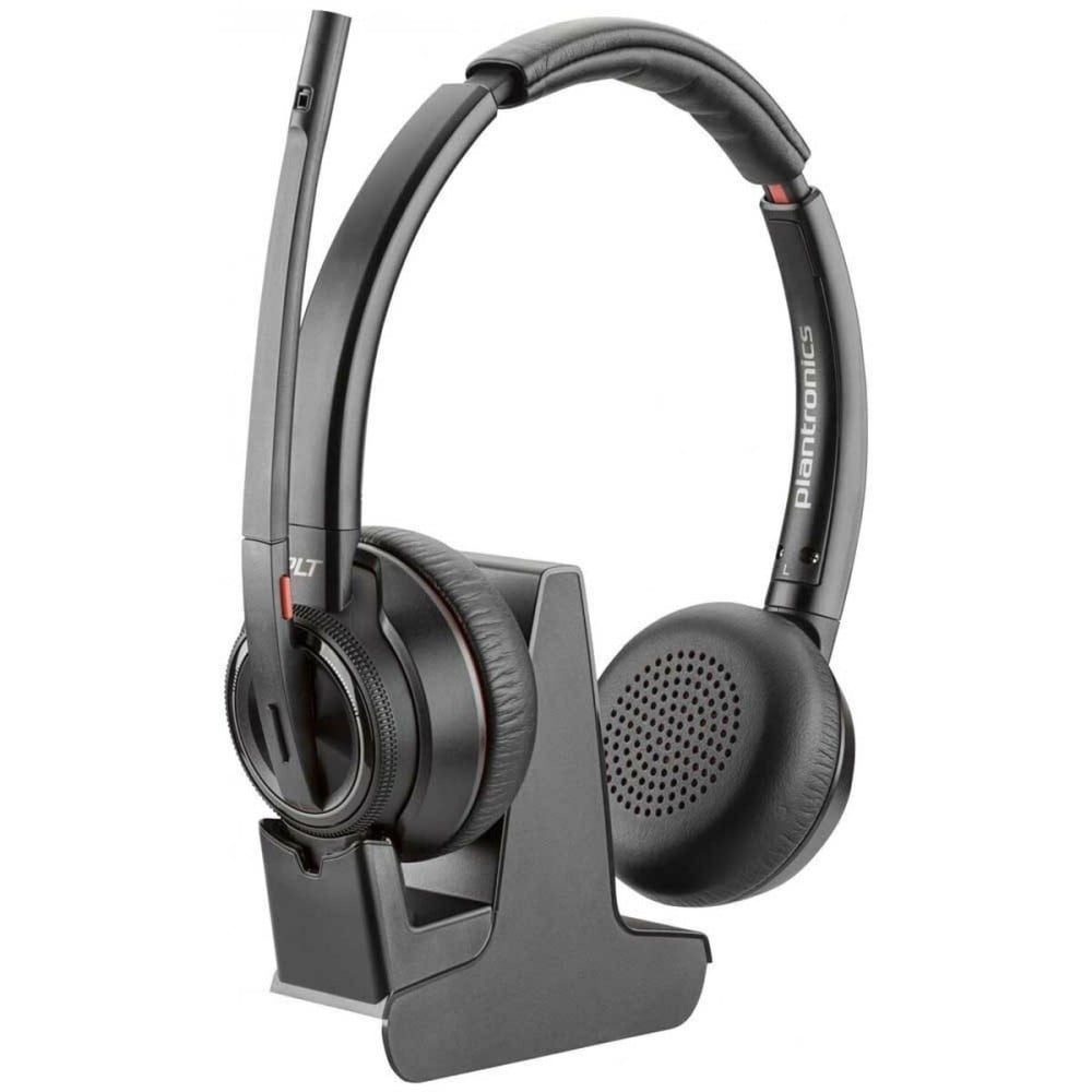 Casques avec Microphone Plantronics W8220-M Noir