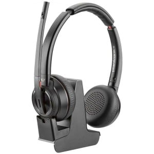 Headphones with Microphone Plantronics W8220-M Black