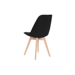 Chair DKD Home Decor Black 48 x 56 x 83 cm