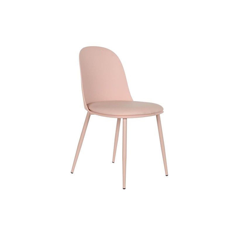 Chaise de Salle à Manger DKD Home Decor Rose 45 x 46 x 81 cm