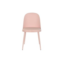 Chaise de Salle à Manger DKD Home Decor Rose 45 x 46 x 81 cm