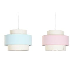 Ceiling Light DKD Home Decor 40 x 40 x 30 cm Green Light Pink 50 W (2 Units)