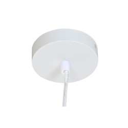 Deckenlampe DKD Home Decor 40 x 40 x 30 cm grün Hellrosa 50 W (2 Stück)