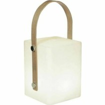 Desk lamp Lumisky Tiky 10 x 10 x 25 cm White Brown Bamboo Plastic