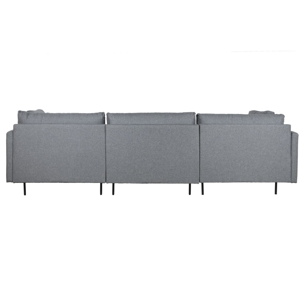 Canapé chaise longue DKD Home Decor Gris Métal Moderne 276 x 152,5 x 84 cm