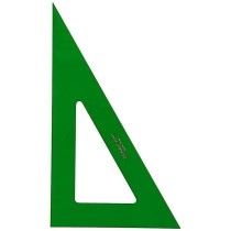 Triangle Faber-Castell Green 28 cm (10 Units)