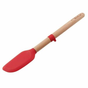 Spatule Tefal K23046 Rouge Silicone Bois de hêtre