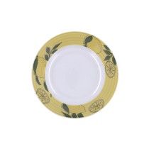 Assiette creuse Quid Sicilia Multicouleur Bioplastique 20 cm (12 Unités)