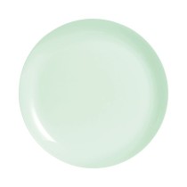 Assiette plate Luminarc Diwali Paradise Vert verre 25 cm (24 Unités)