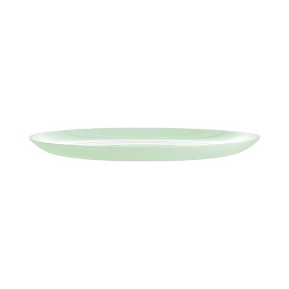 Assiette plate Luminarc Diwali Paradise Vert verre 25 cm (24 Unités)