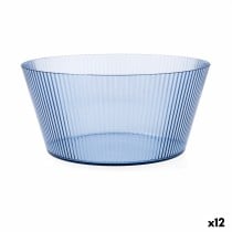 Saladier Quid Sunset Bleu Plastique 25 cm (12 Unités)