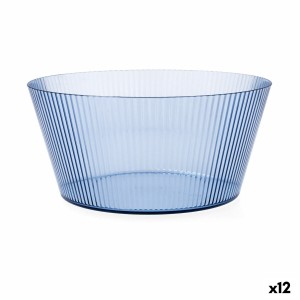 Saladier Quid Sunset Bleu Plastique 25 cm (12 Unités)