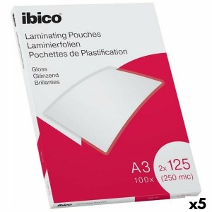 Laminating Sheets Ibico A3 Shine 0,25 mm (5 Units)