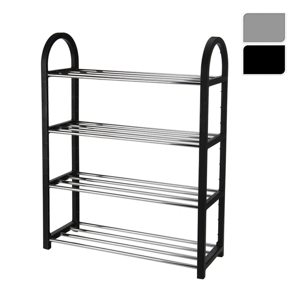 Shoe Rack 5five Simply Smart Metal Aluminium 50 x 65 x 19 cm 4 Shelves