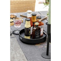 Tray Wenko Susie 55098100 Black Circular