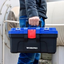 Toolbox Workpro PVC Plastic 41 x 23 x 20,5 cm