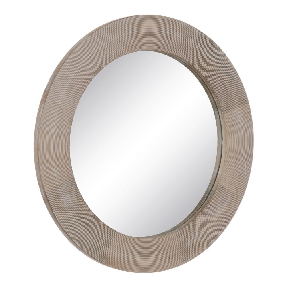 Wall mirror White Natural Vertical 91,5 x 3,8 x 91,5 cm