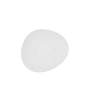 Plate Bidasoa Fosil White Ceramic Aluminium Oxide 15,8 x 13,8 x 2 cm Coffee (8 Units)