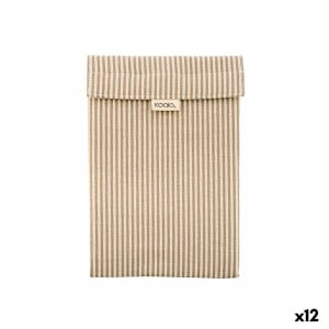 Brotzeitdose Koala Eco Friendly Beige Textil 26 x 17,5 cm Gestreift (12 Stück)