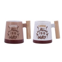 Tasse Bidasoa All The Way Multicouleur Céramique 350 ml (12 Unités)