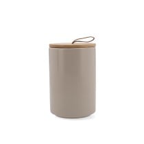 Bocal Quid Ozon Beige Céramique 10,4 x 16 cm (6 Unités)