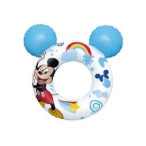 Bestway Flotteur Disney Mickey Mouse Avec Oreilles 74x76 cm +3 à 6 Ans Piscine et Plage 09109