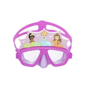 Bestway Masque Enfant Sangle Silicone Princesses +3 Ans Piscine et Plage 09116