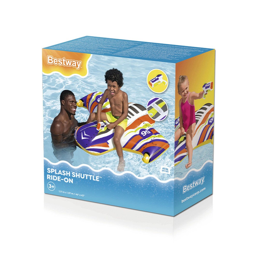 Inflatable pool figure Bestway Spaceship 117 x 107 cm 99 x 107 x 25 cm