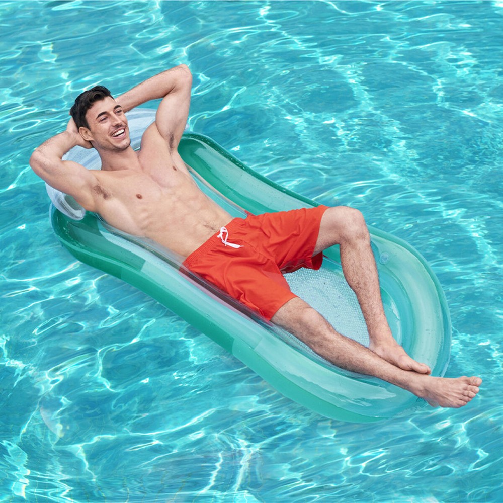 Inflatable Pool Chair Bestway Aqua 160 x 84 cm 74 x 153 x 28 cm