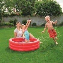 Bestway Piscine Gonflable Enfant 3 Anneaux Eco Couleur Assortie 102x25 cm +2 Ans Jardin 51024