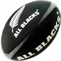 Ballon de Rugby  All Blacks Midi  Gilbert 45060102 Noir