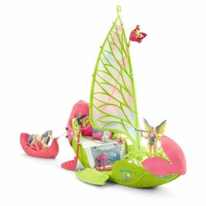 Playset Schleich Sera's magical flower boat 19 Pièces Cheval