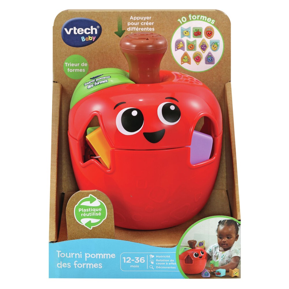 Jouet interactif pour bébé Vtech Baby Tourni Pomme Des Formes