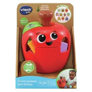 Jouet interactif pour bébé Vtech Baby Tourni Pomme Des Formes