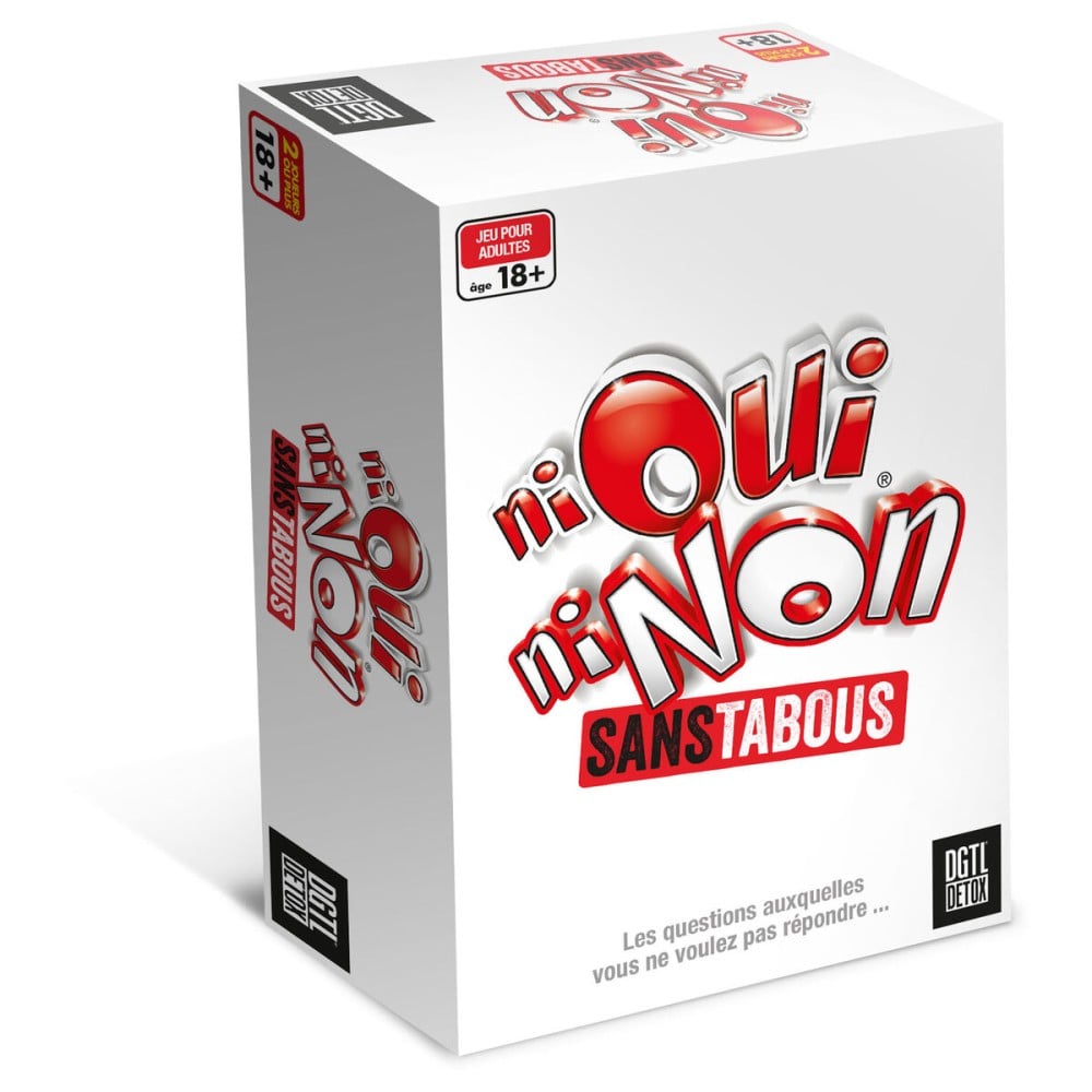 Board game Megableu Ni Oui Ni Non Sans Tabous (FR)