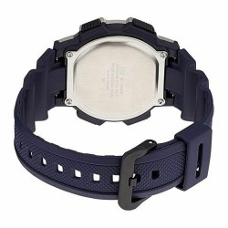 Montre Homme Casio WORLD TIME ILLUMINATOR - 5 ALARMS, 10 YEAR BATTERY Noir Gris (Ø 40 mm) (Ø 43 mm)