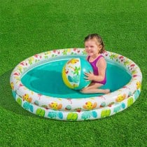 Bestway Piscine Gonflable Enfant 2 Anneaux Ensemble 122x20 cm +2 Ans Jardin 51124