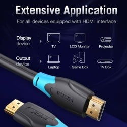 HDMI Cable Vention Black 2 m