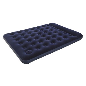 Bestway Matelas Gonflable Double avec Gonfleur À Pied 203x152x28 cm Camping 67226