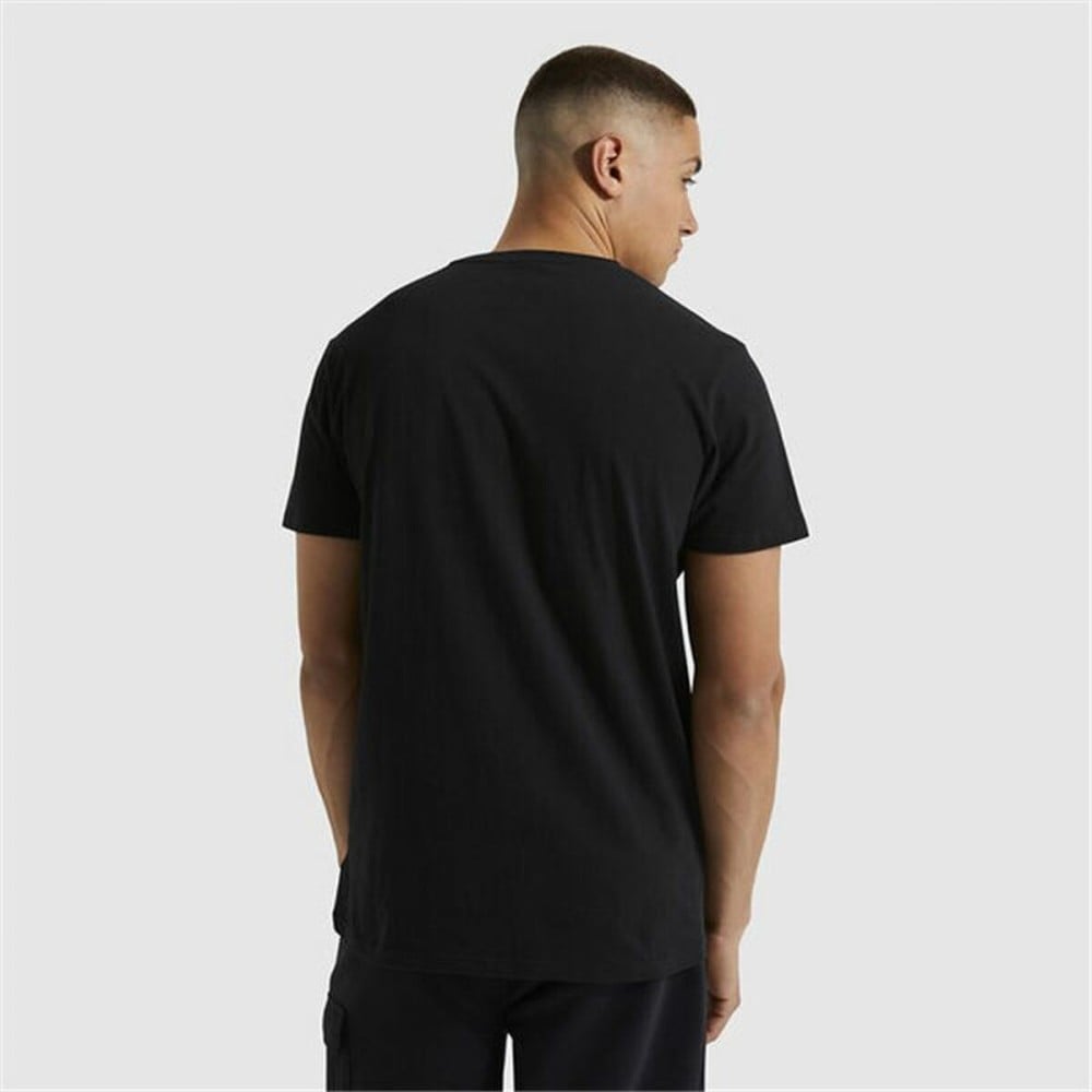 Herren Kurzarm-T-Shirt Ellesse Chamuel Schwarz