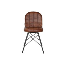 Dining Chair Home ESPRIT Brown Black 51 x 51 x 89 cm