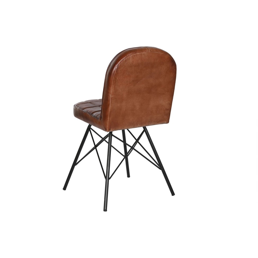 Dining Chair Home ESPRIT Brown Black 51 x 51 x 89 cm