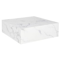 Table Basse Home ESPRIT Blanc Bois MDF 90 x 90 x 35 cm