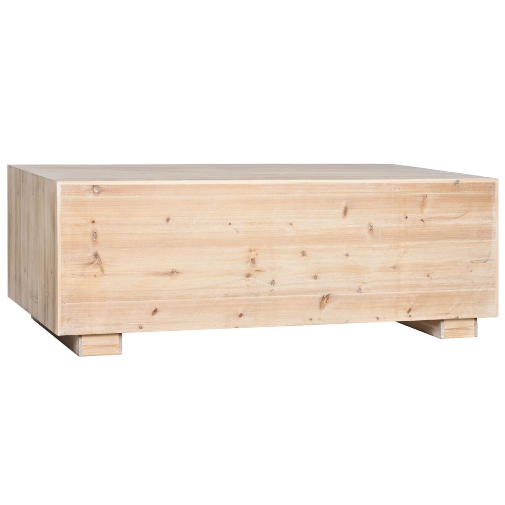 Table Basse Home ESPRIT Naturel Bois d'épicéa Bois MDF 130 x 70 x 46 cm