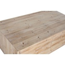 Table Basse Home ESPRIT Naturel Bois d'épicéa Bois MDF 130 x 70 x 46 cm