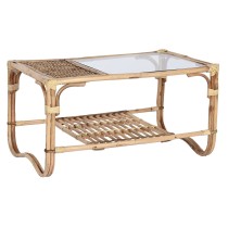 Table Basse Home ESPRIT Naturel Bambou Rotin 76 x 46 x 40 cm