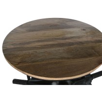 Side table Home ESPRIT Brown Black Iron Mango wood 116 x 72 x 110 cm